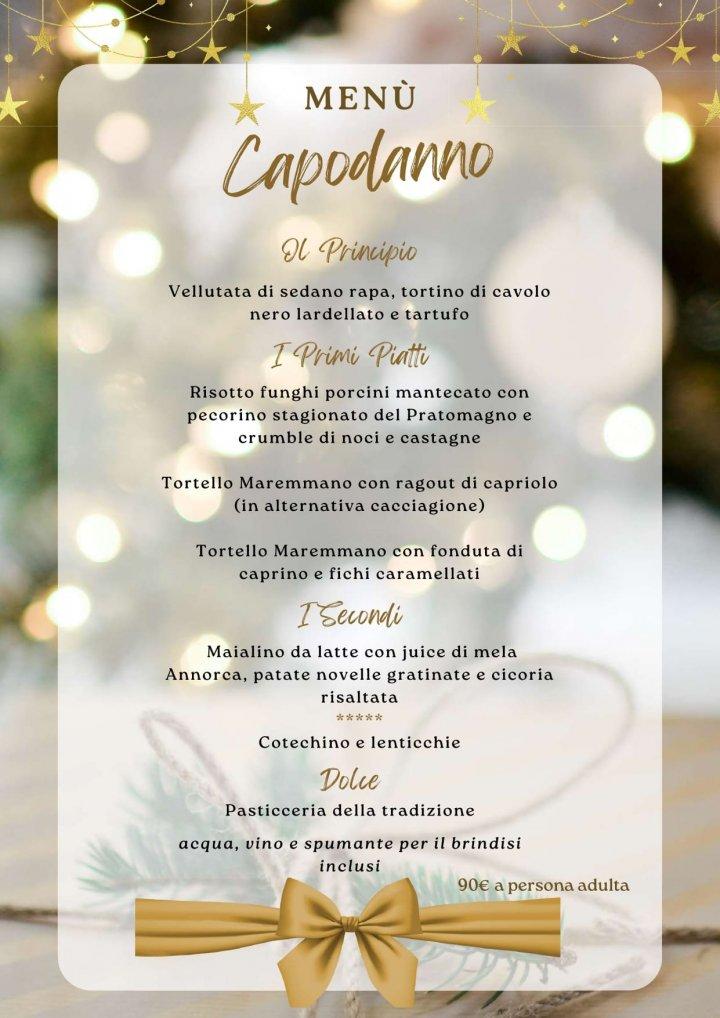 cenone capodanno arezzo laterina 2026