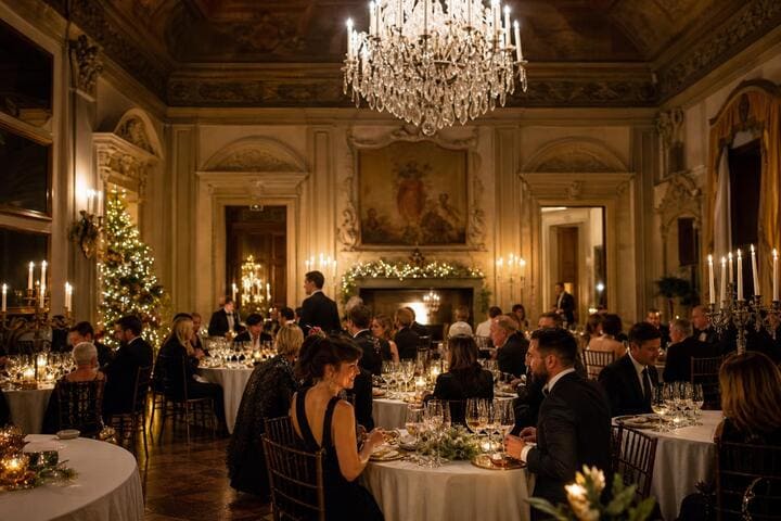 Cenone di Gala di Capodanno in Villa in Toscana