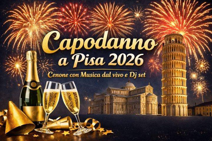 Capodanno a Pisa Cenone con Musica Live e DJ set