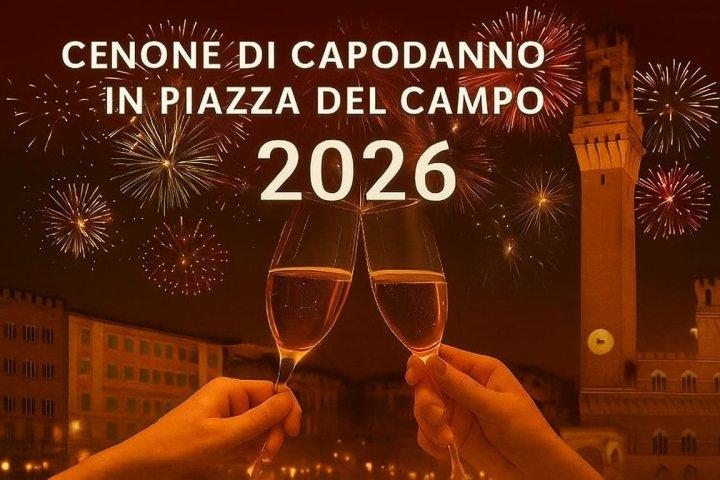 Capodanno Cenone Ristorante in Piazza con vista Torre del Mangia